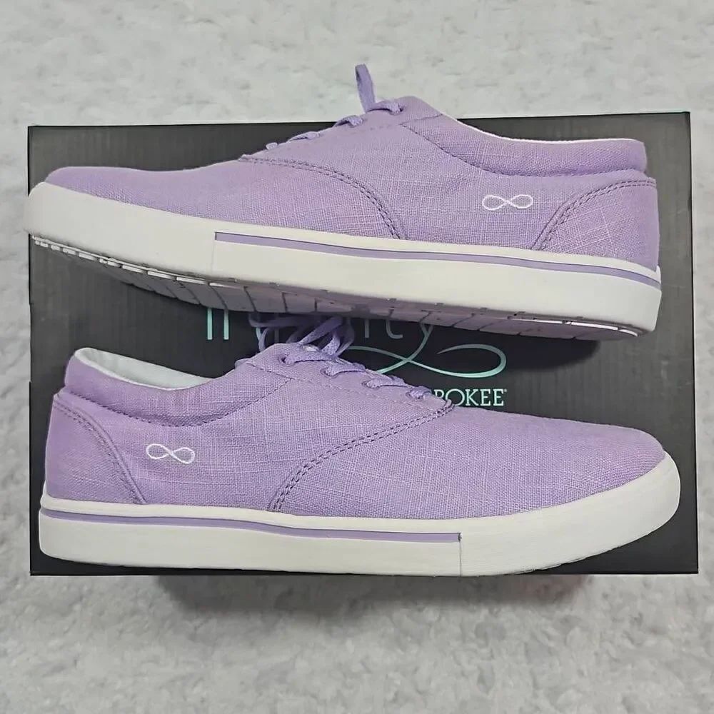 Cherokee Infinity Footwear Echo Womens Size 8 Nurse Shoe Comfort Lilac Purple